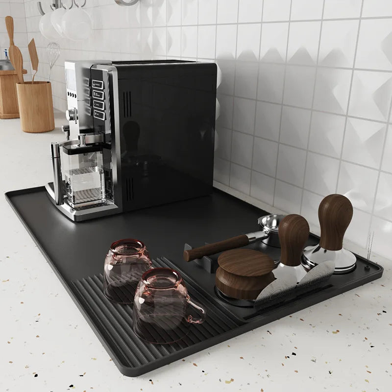 Koffiewaar met warmhoudplaat en schenkpot