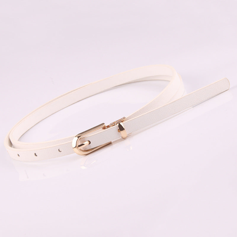 Riem met sierlijke vormgesp in zilver