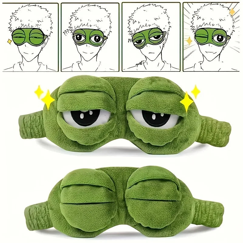 Slaapmasker met zachte fleece binnenzijde