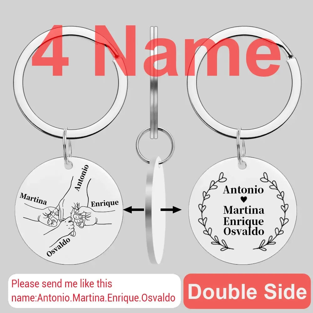 Gepersonaliseerde ketting met dubbele hanger