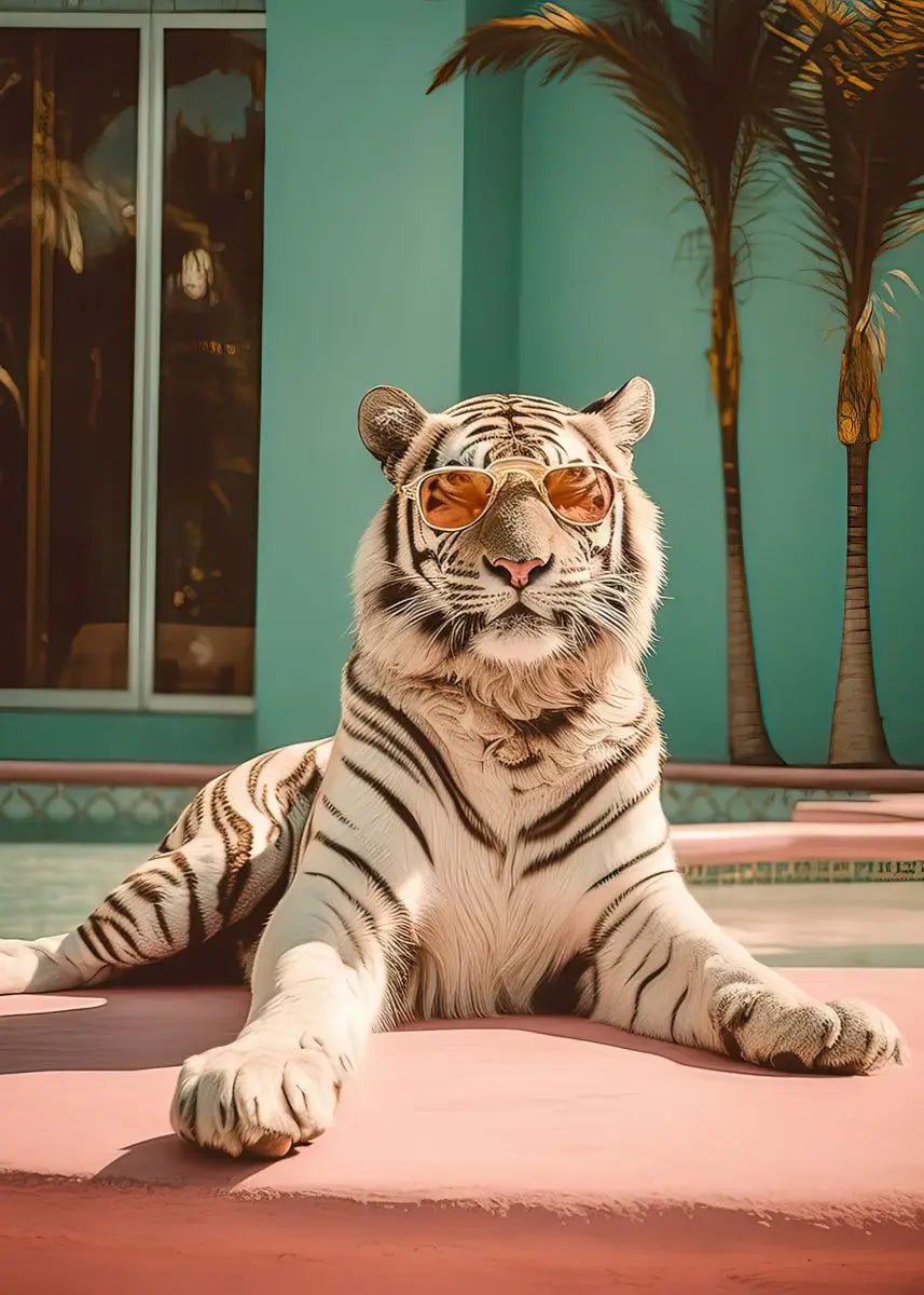 Poster met junglethema – Tropisch en levendig