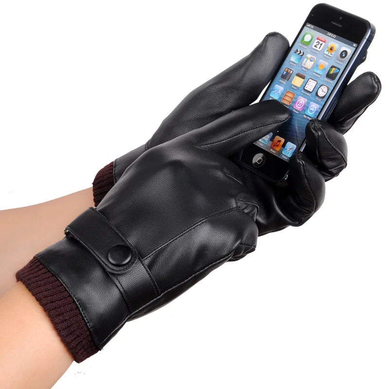 Klassieke herenaccessoires: leren handschoenen