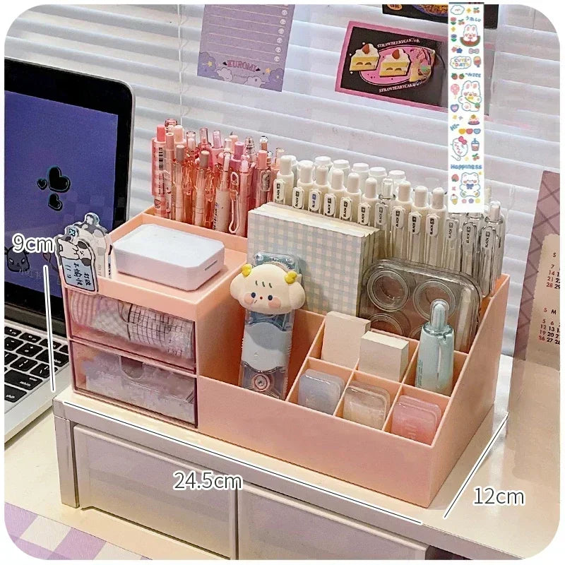 Desk organizer met uitneembare lades