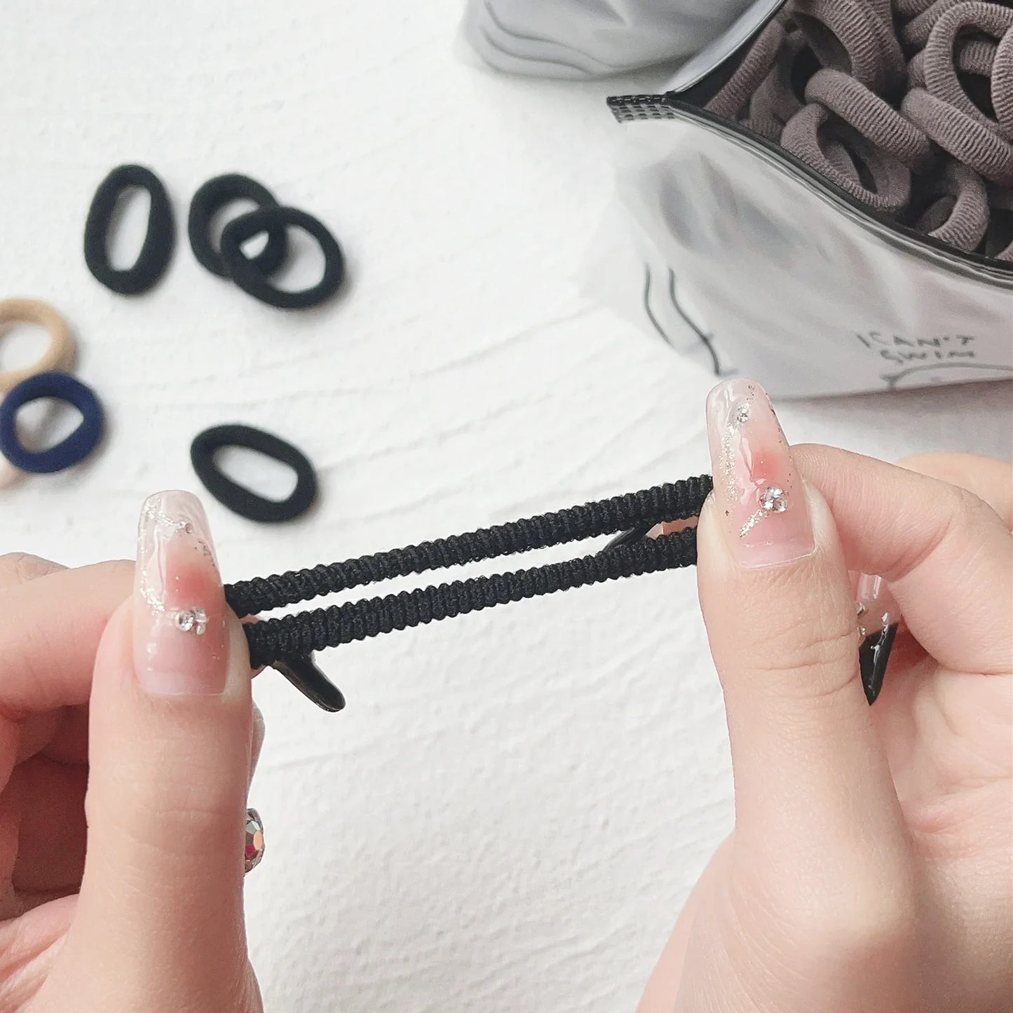 Set haarbanden met elastische pasvorm