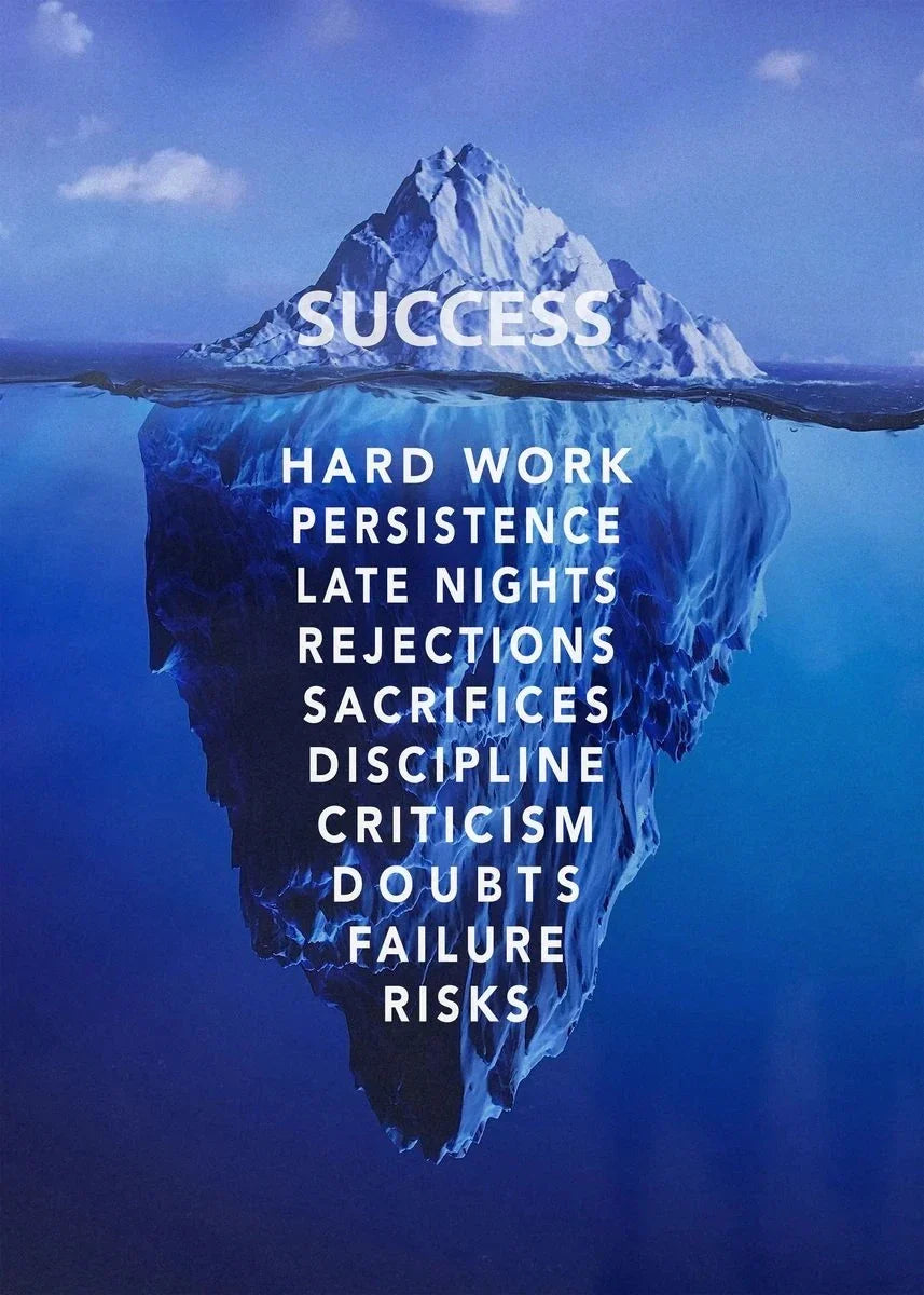 Wandposter met geometrische vormen