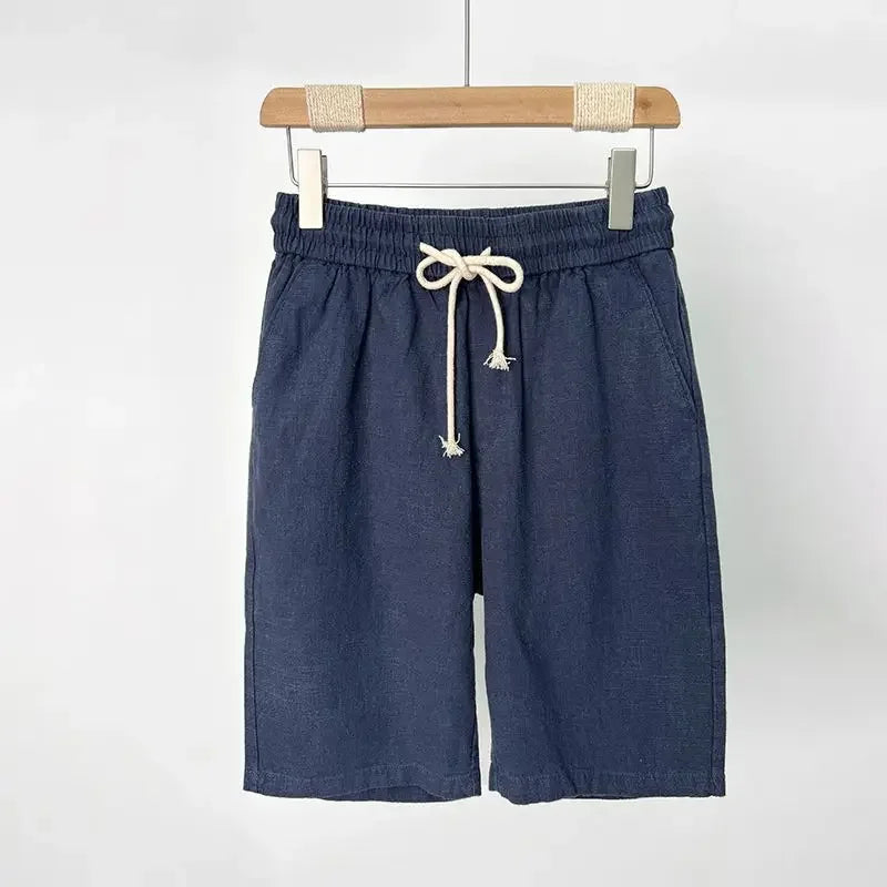 Linnen broek mannen met smalle pijpen – Modern model