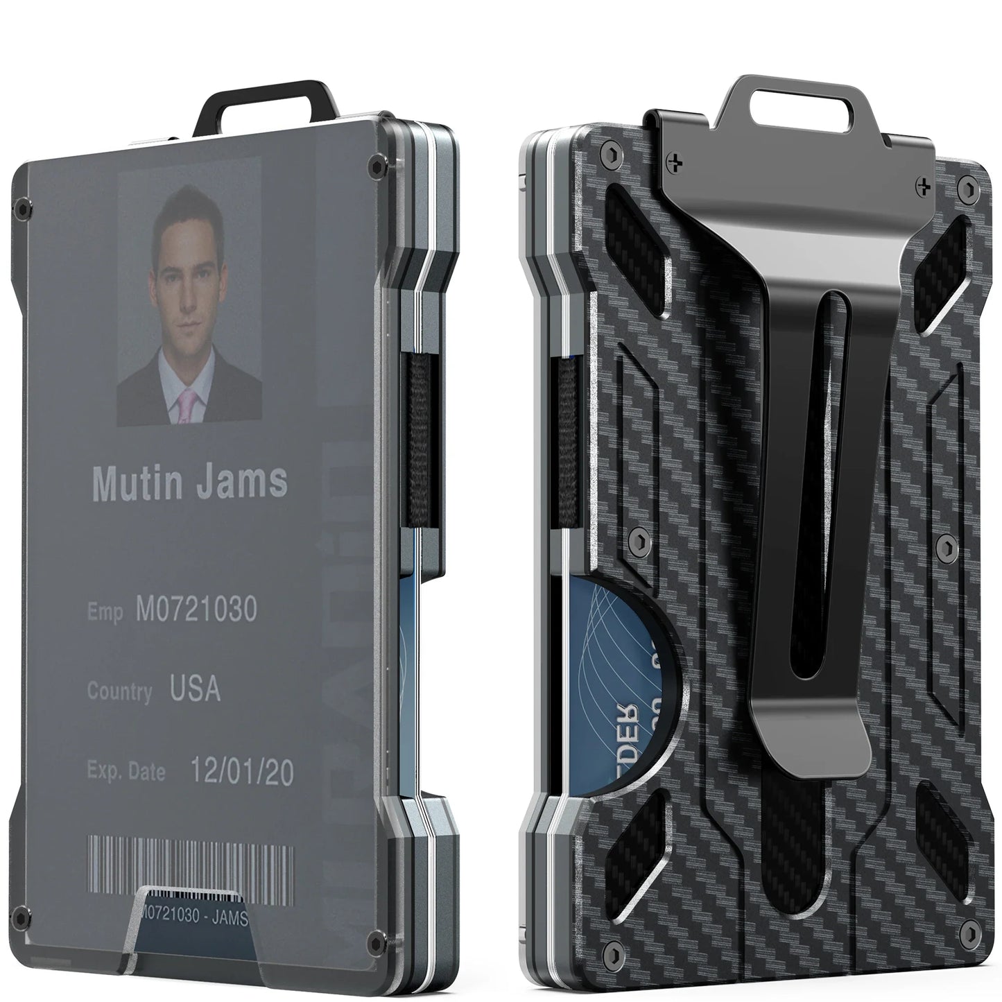 Kaart houder met minimalistische look β Less is more