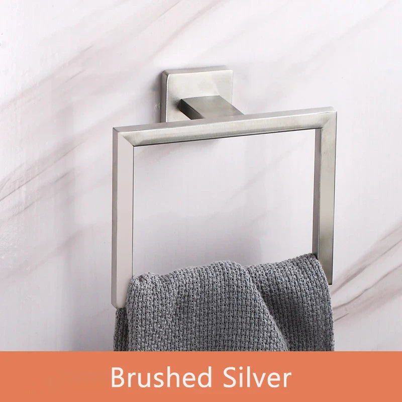 Opklapbaar handdoek rek – Ideaal voor kleine badkamers