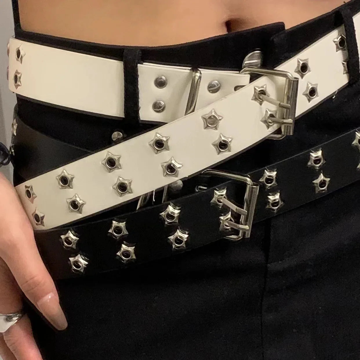 Riem met touwdetail en metalen sluiting