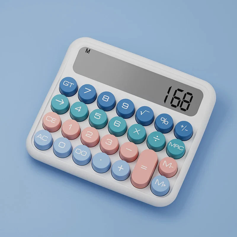 HEMA rekenmachine in pastelkleur