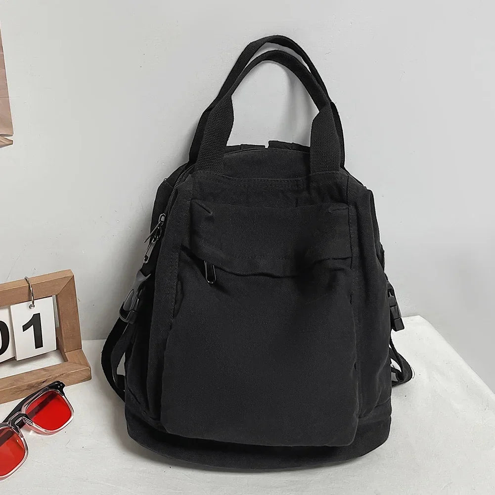 Handbagage rugzak met extra opbergvakken binnenin