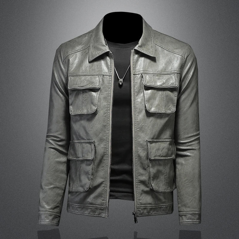 Leren jas heren met capuchon – Trendy en functioneel