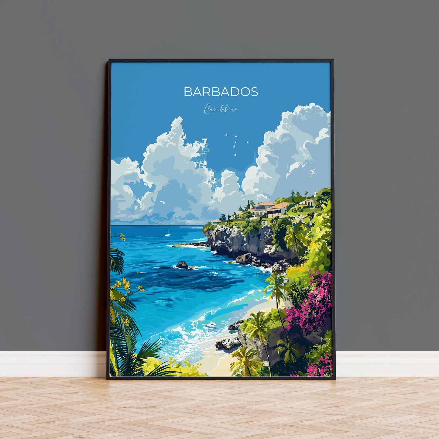 Abstracte posters in aardetinten