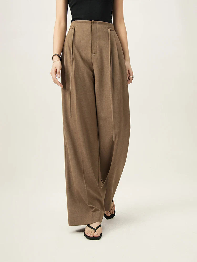 Linnen broeken dames in neutrale tinten – Makkelijk te combineren