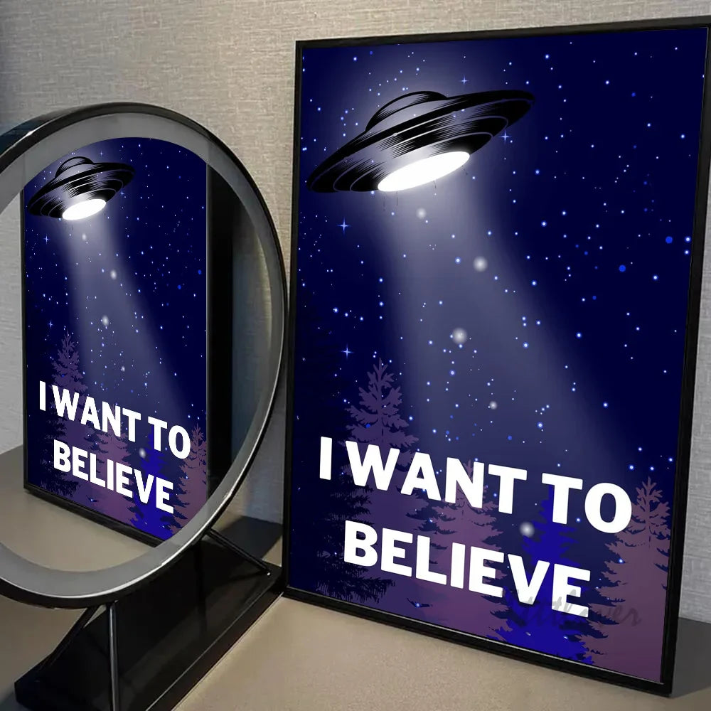 Kunstposter met klassiek werk