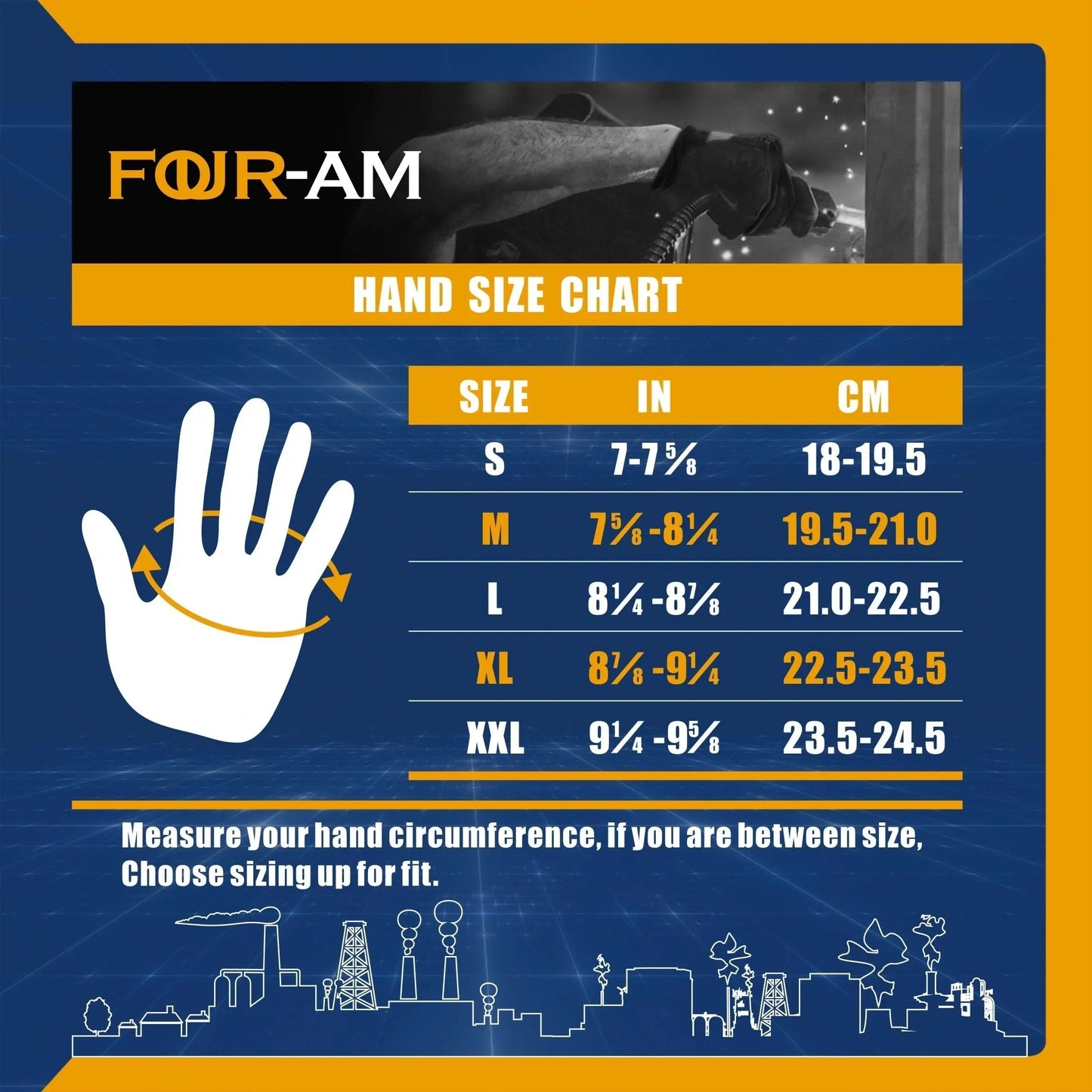 Herenset met lederen handschoenen en muts