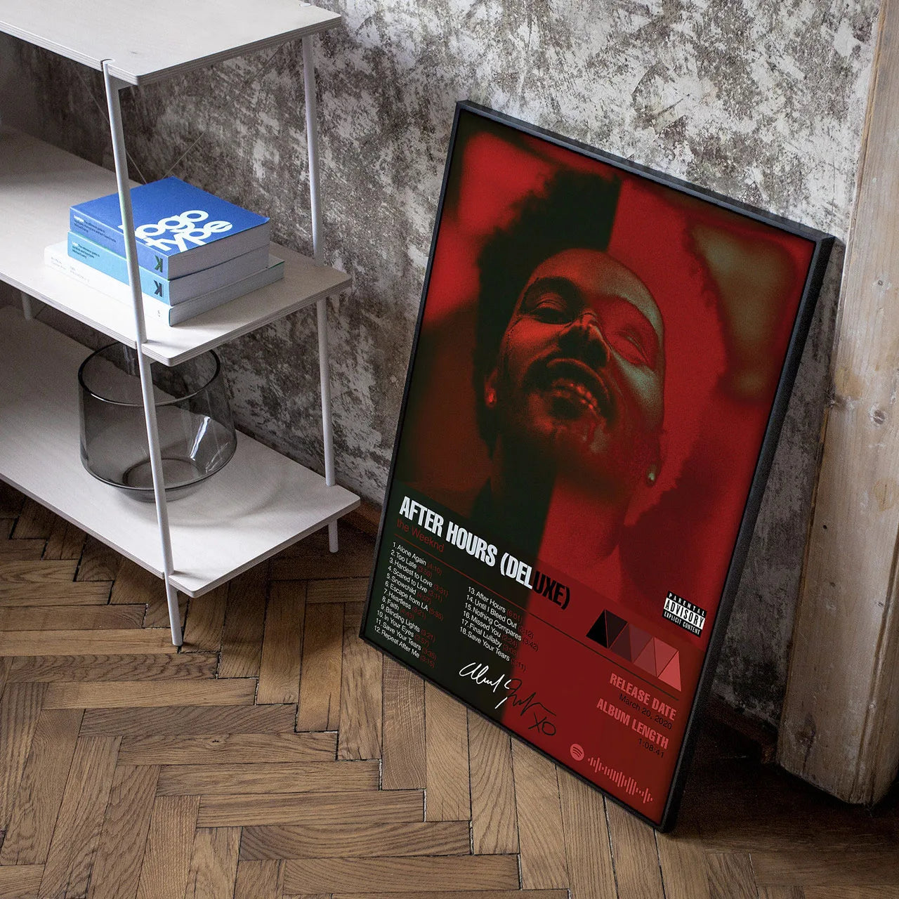 Poster met zonsondergang – Sfeervol en warm