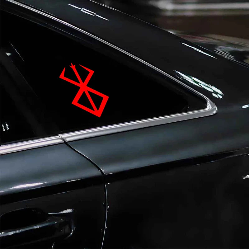 auto stickers - mysterieus symbool voor unieke uitstraling