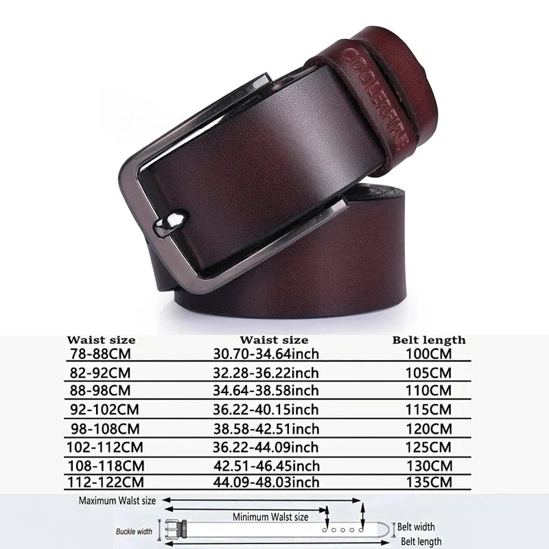 Riem heren met geweven structuur en leren details