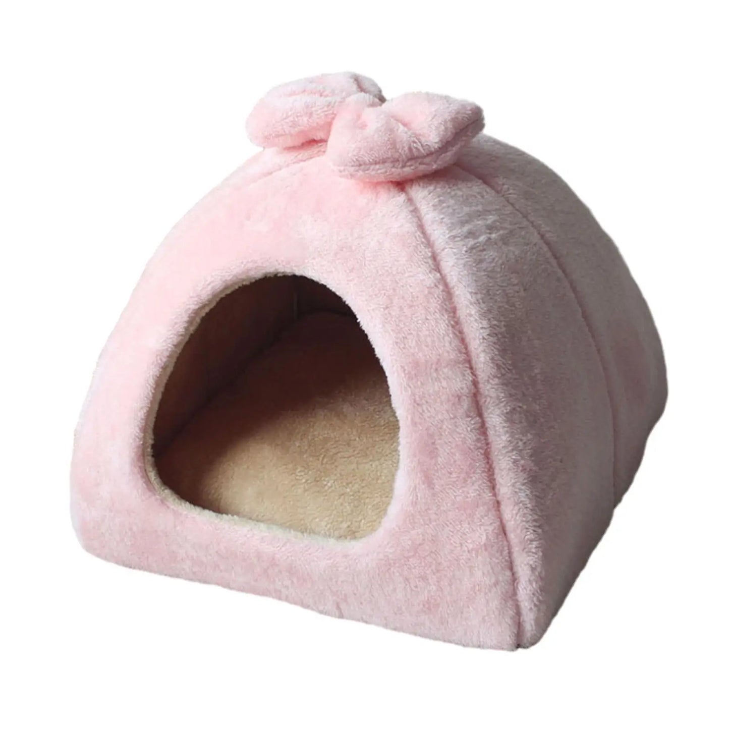 Zachte ronde kattenmand groot – Perfect voor koude dagen