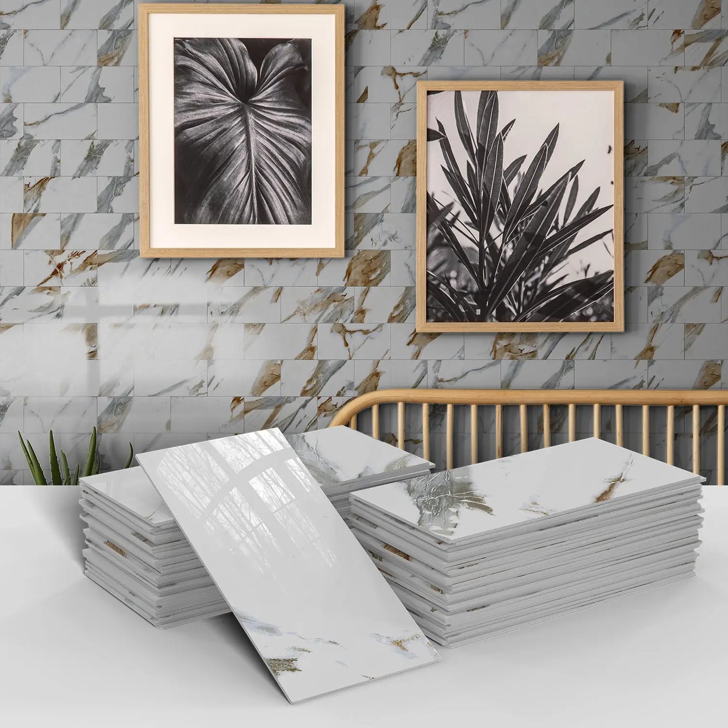 Mozaiek toilet achterwand – Kleine tegels, groot effect