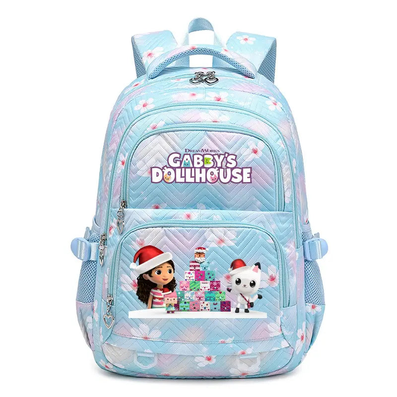 Zebra schooltas met regenboog – Voor kleurrijke dagen