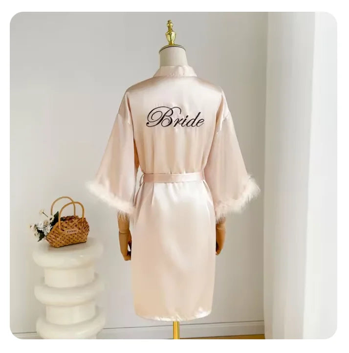 Lange ochtendjas dames katoen – Volledige bedekking