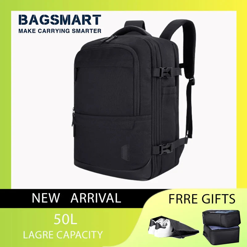 Handbagage rugzak met ergonomische schouderbanden
