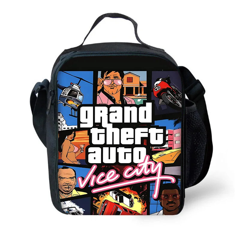 Schooltas met ritsvak aan de zijkant β Extra opbergruimte