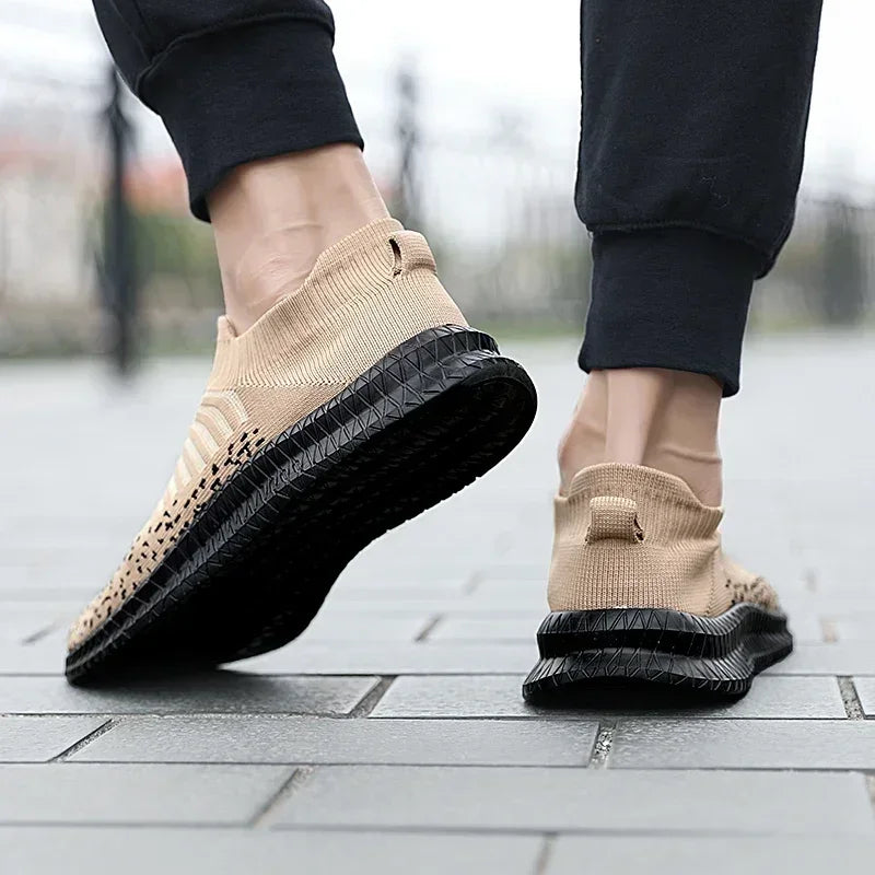 Sportieve mesh sneakers voor heren in de zomer