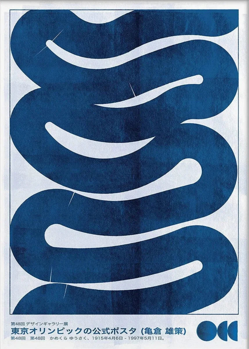 Kunstposter met moderne flair