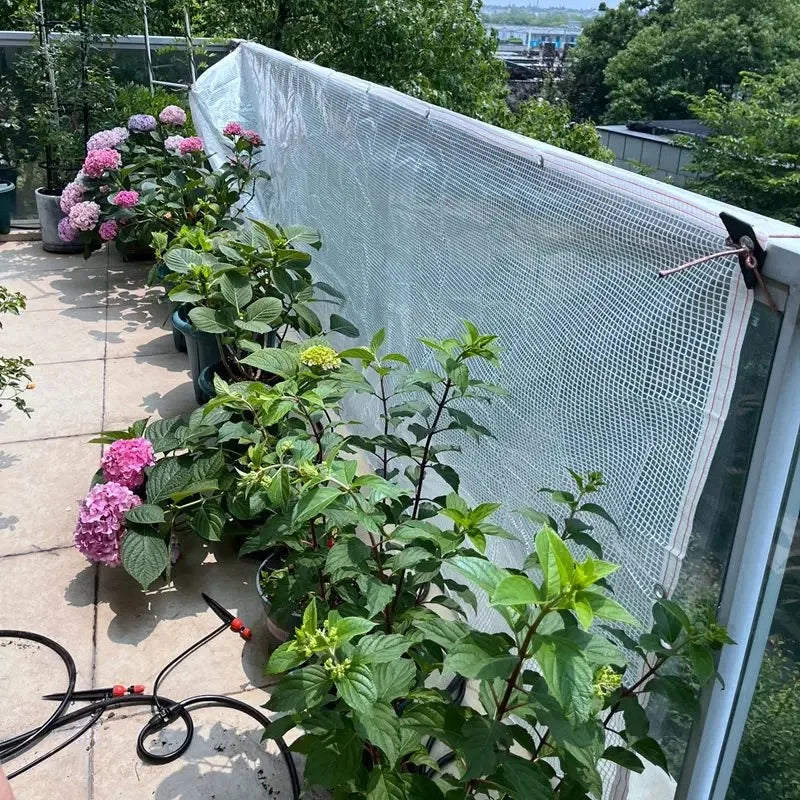 Zwart dekzeil met UV-coating