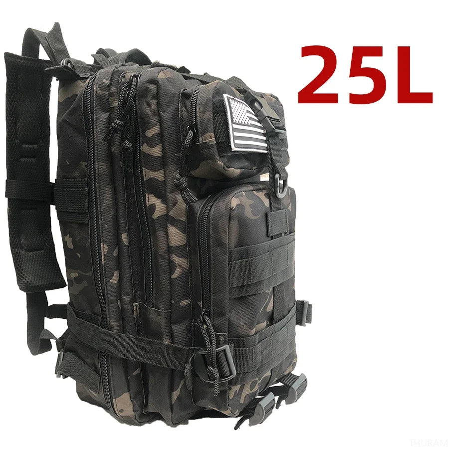 Rugzak als handbagage met handvat bovenop