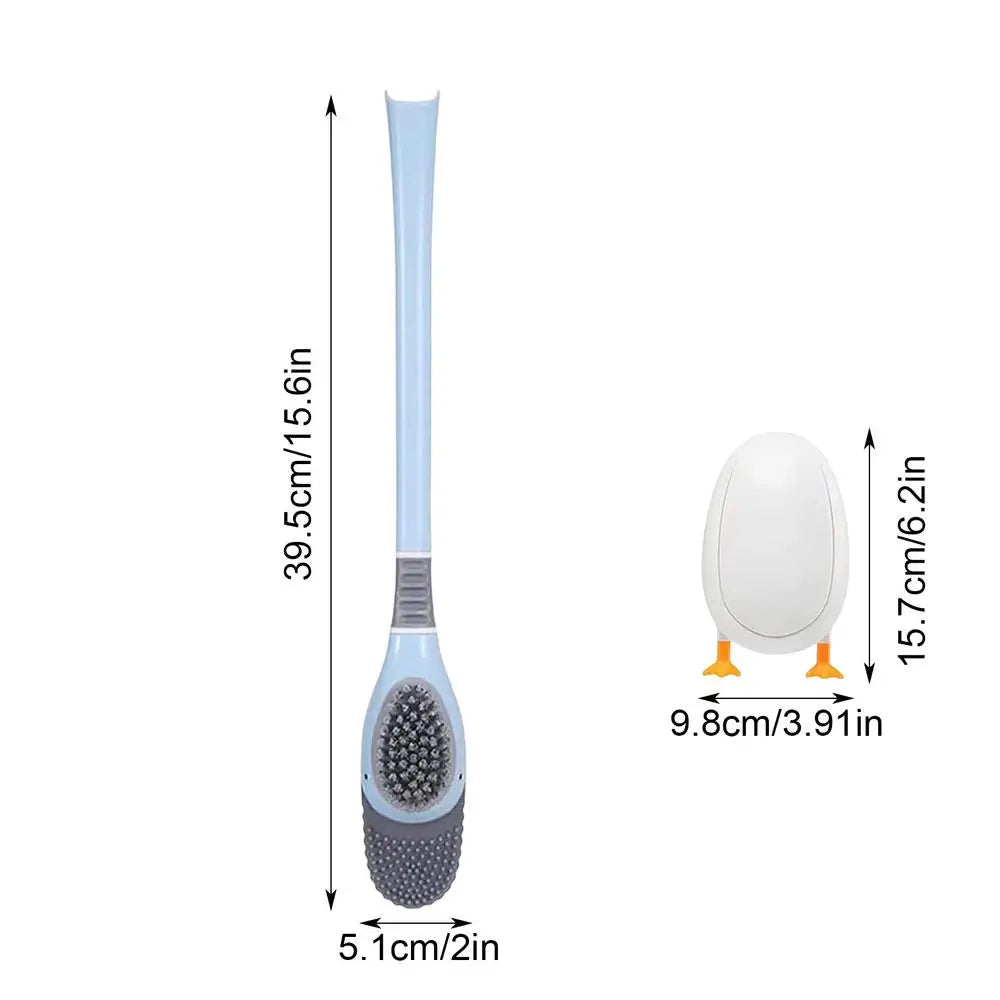 WCborstel met flexibele steel – Bereikt alle plekken moeiteloos