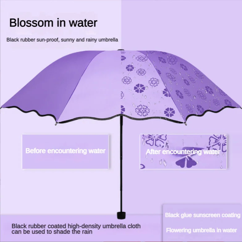 Paraplu met brede diameter voor optimale dekking
