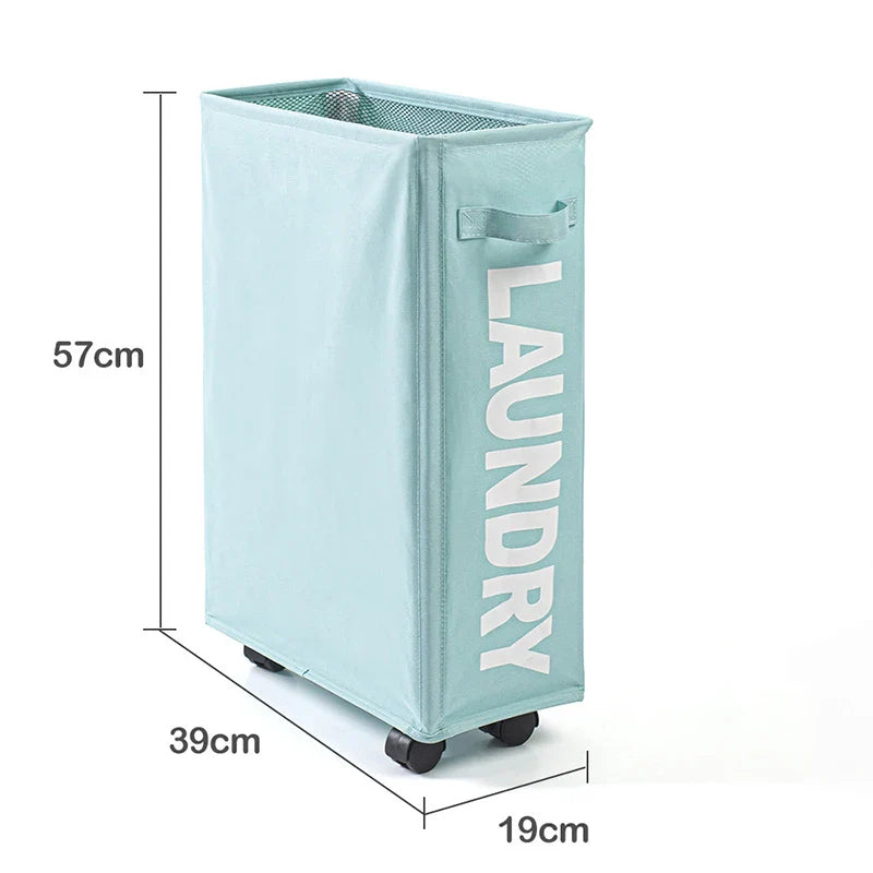 Blokker wasmand met neutrale kleur