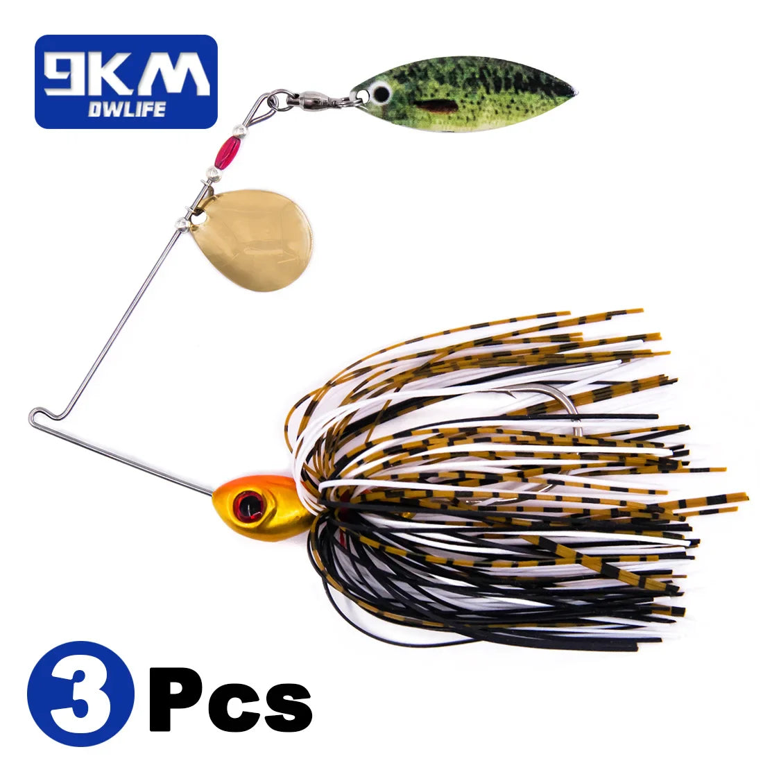 Kunstaas pluggen in realistische visvorm