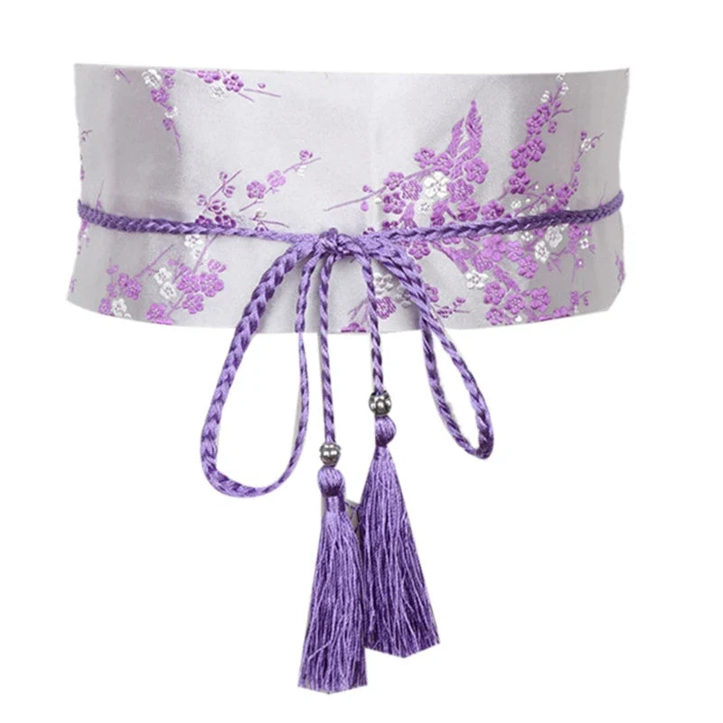 Riem dames met suède bekleding en elegante gesp
