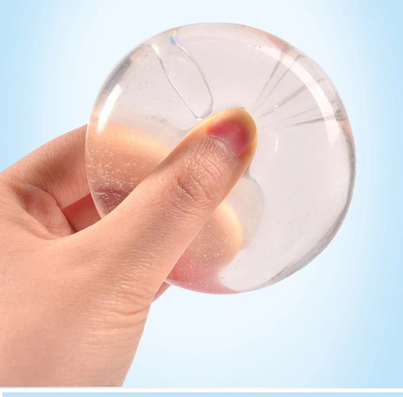 Stressbal Action met stress-release slogan