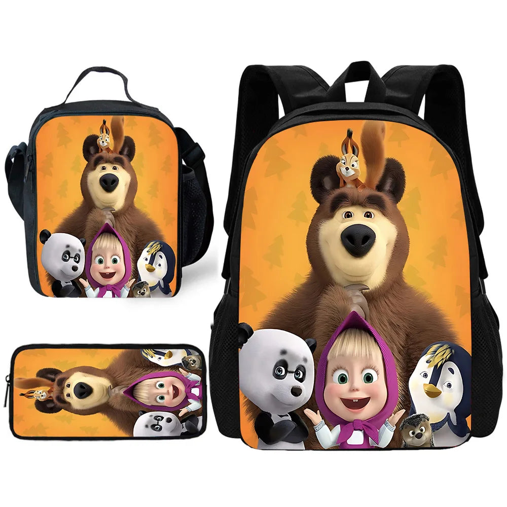 Zebra schooltas met sterprint – Cool en functioneel