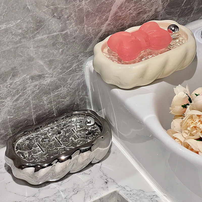 Zeep houder keramiek – Stevig en decoratief