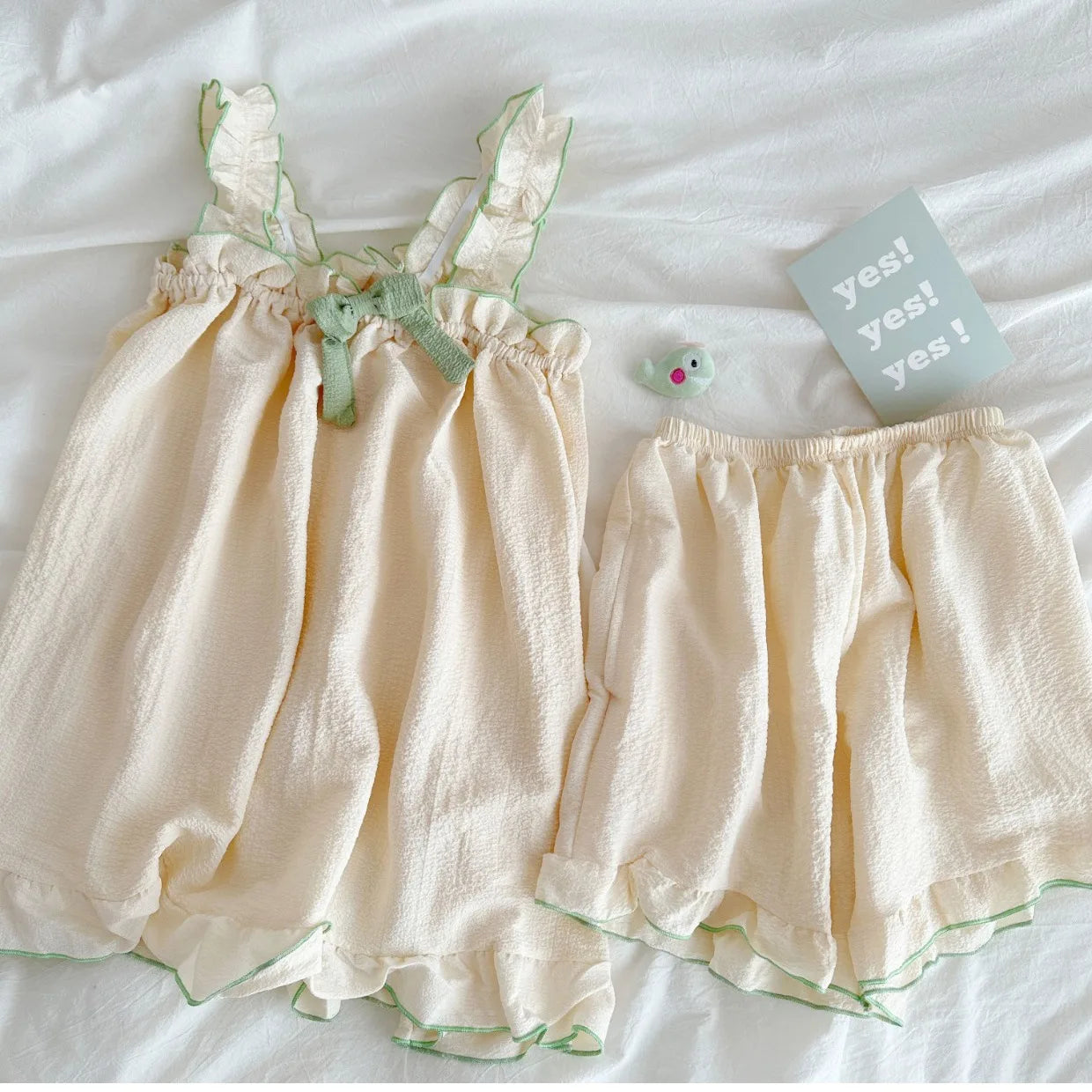 Dames pyjama set met elastisch materiaal