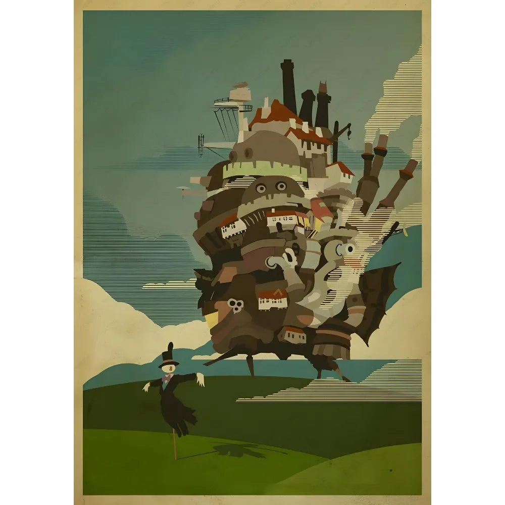 Grafische posters in zwart-wit stijl