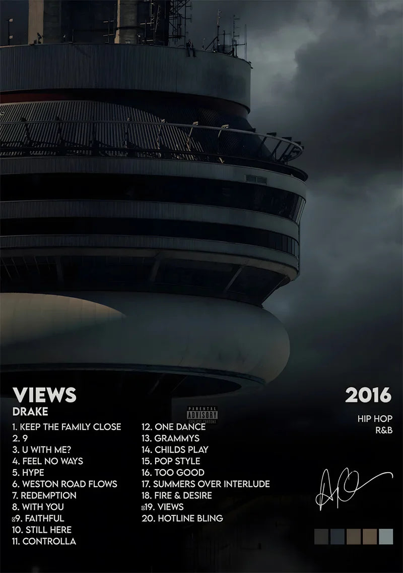 Poster van bloemenveld in de lente