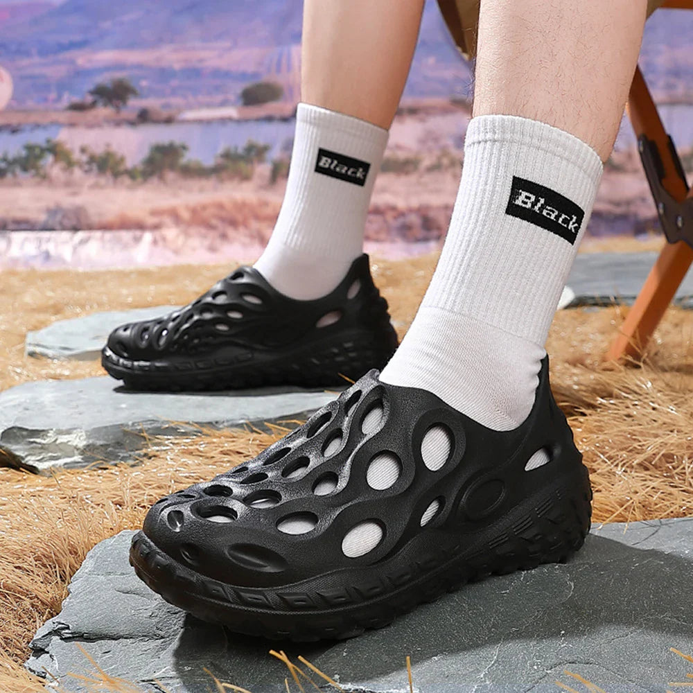 Zomerse mocassins voor heren met zachte zool