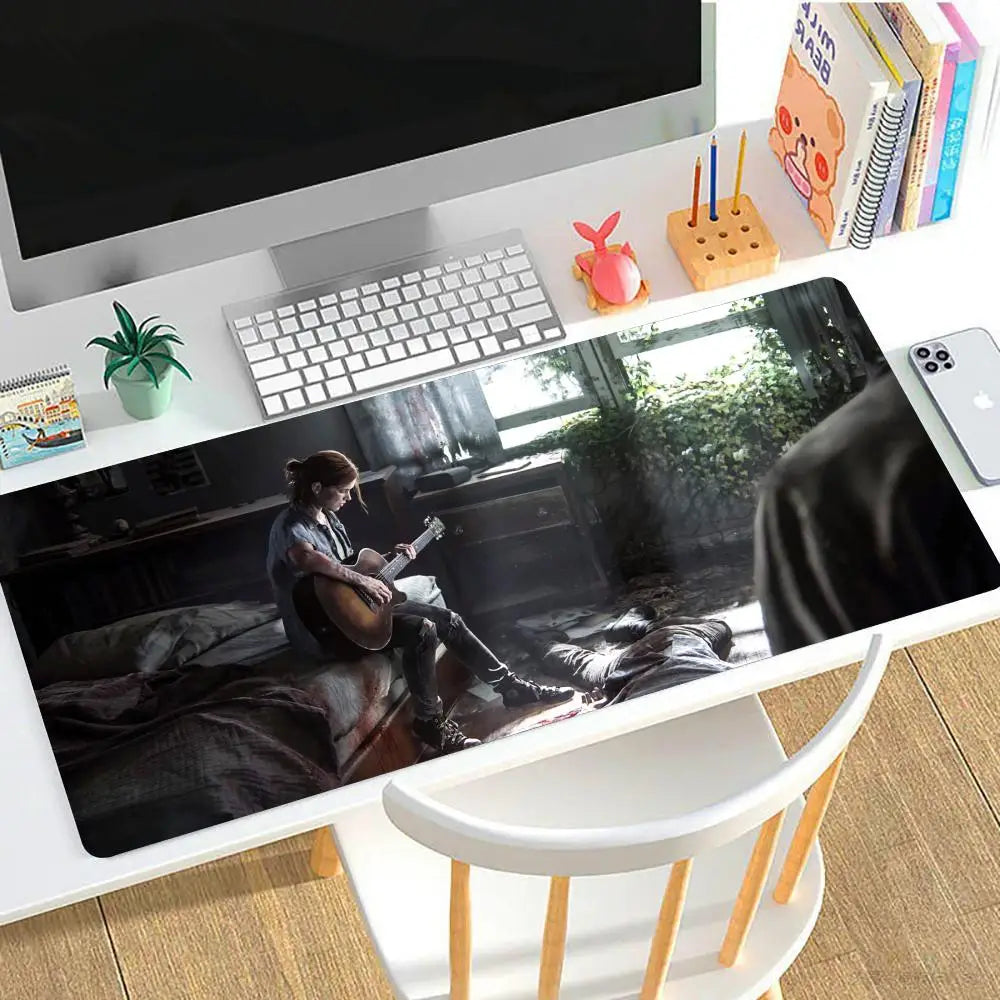 Muismat groot met ergonomische ondersteuning – Voor polscomfort