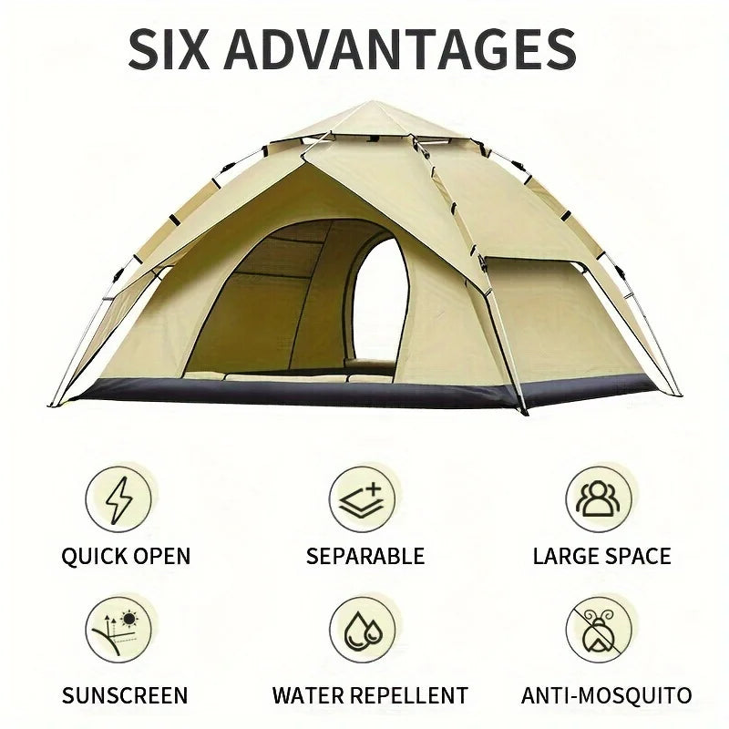 Decathlon tent met geïntegreerde hor – Geen muggen binnen