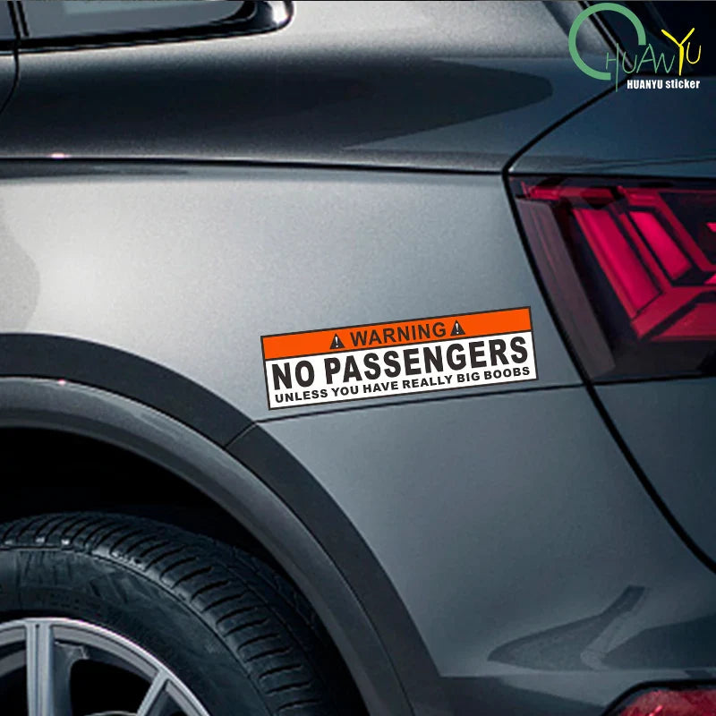 Auto stickers - Grappige achterruit sticker voor hilarische reacties