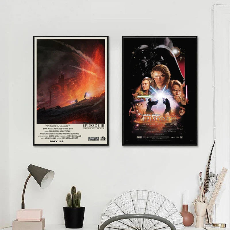Poster met illustratie van koffie of wijn
