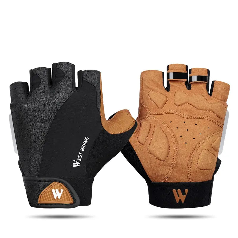 Modieus de winter in met leren herenhandschoenen